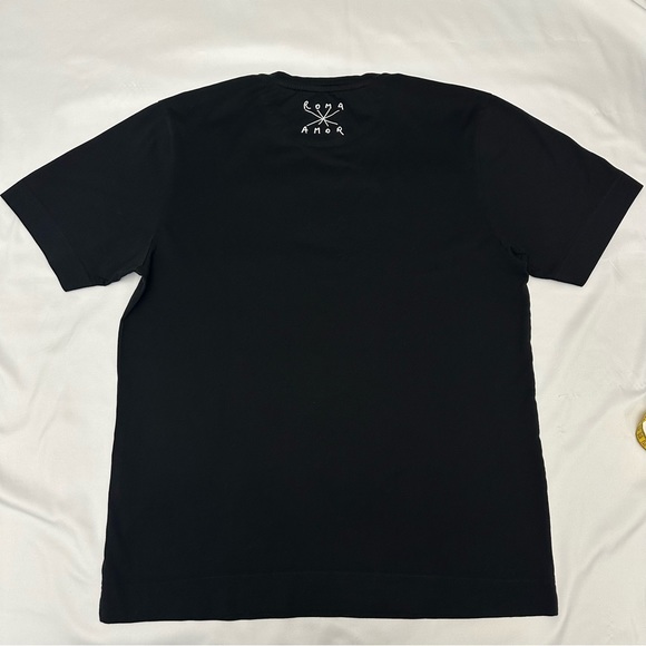 FENDI Fiend Roma Amor Men’s Black Tshirt RARE - Picture 9 of 13